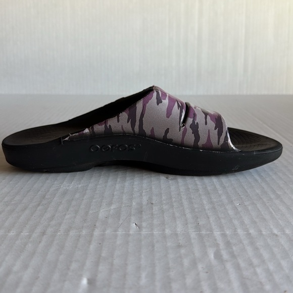 Oofos Ooahh Purple Camo Slides main image 5